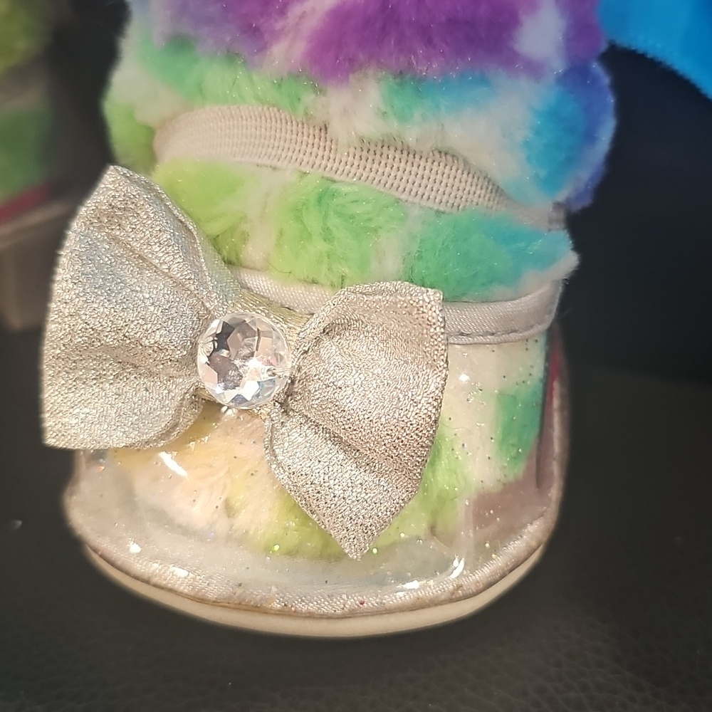 N Cinderella Costume With Clear ShoesFor A Build A Bear. Teddy Bear Not Included - Picture 4 of 8